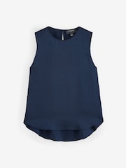 Banana Republic Blue Shell Tank Top - Image 3 of 5