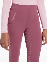 LeMieux Young Rider Orla Pull Ons Dusk Leggings - Image 3 of 5