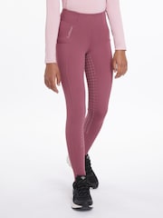 LeMieux Young Rider Orla Pull Ons Dusk Leggings - Image 4 of 5