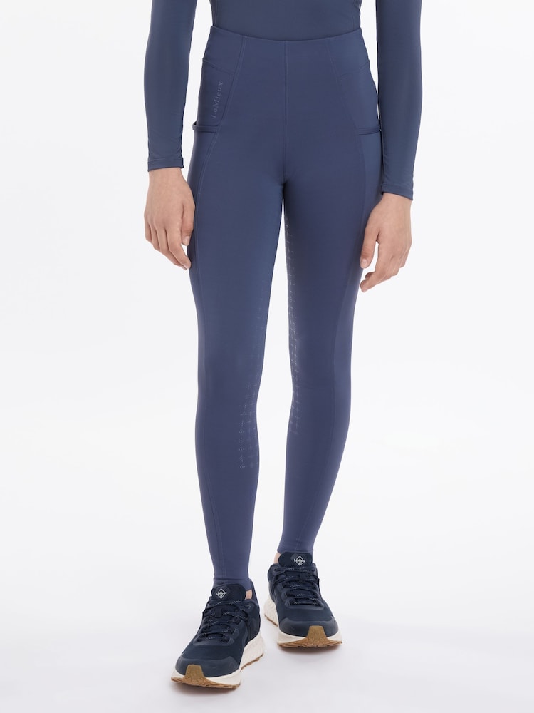 LeMieux Young Rider Orla Pull Ons Dusk Leggings - Image 2 of 4 LeMieux Young Rider Orla Pull Ons Dusk Leggings - Image 2 of 4