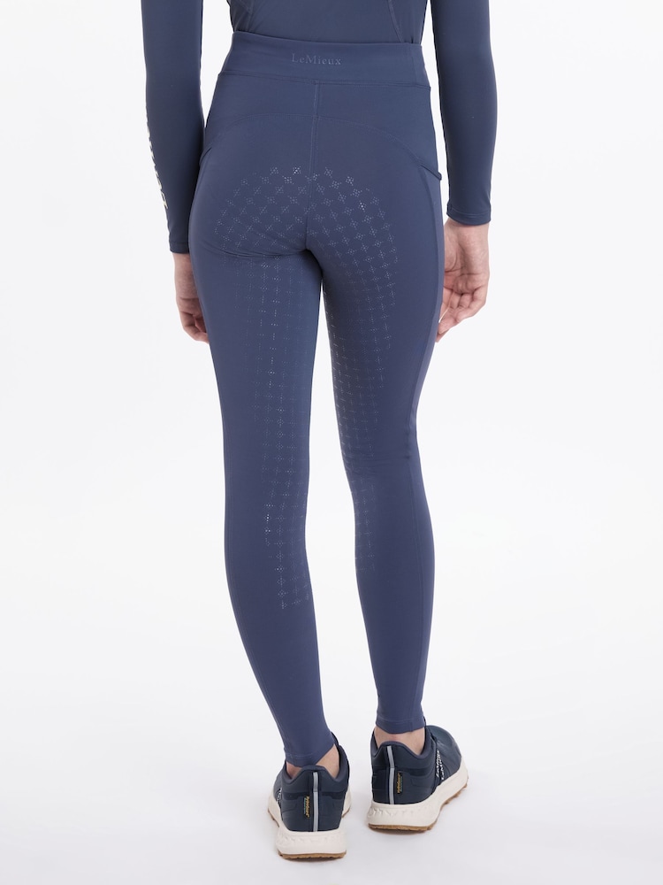LeMieux Young Rider Orla Pull Ons Dusk Leggings - Image 4 of 4