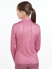 LeMieux Young Rider Clea Base Layer Peony Sweat Top - Image 3 of 4