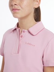 Rosa - LeMieux Young Rider Polo Shirt - Imagen 4 de 4