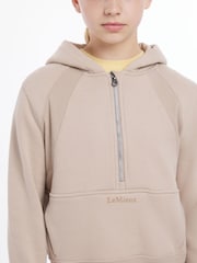 LeMieux Young Rider Harriet Pop Over Almond Hoodie - Image 5 of 5