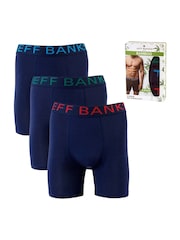 Jeff Banks Blue Bamboo Boxers - Image 3 of 6