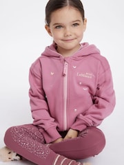 LeMieux Blue Mini Charlie Zip Through Dusk Hoodie - Image 2 of 4