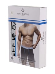 Jeff Banks Black Sports Trunks 2 Pack - Image 2 of 8