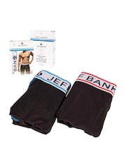 Jeff Banks Black Sports Trunks 2 Pack - Image 7 of 8