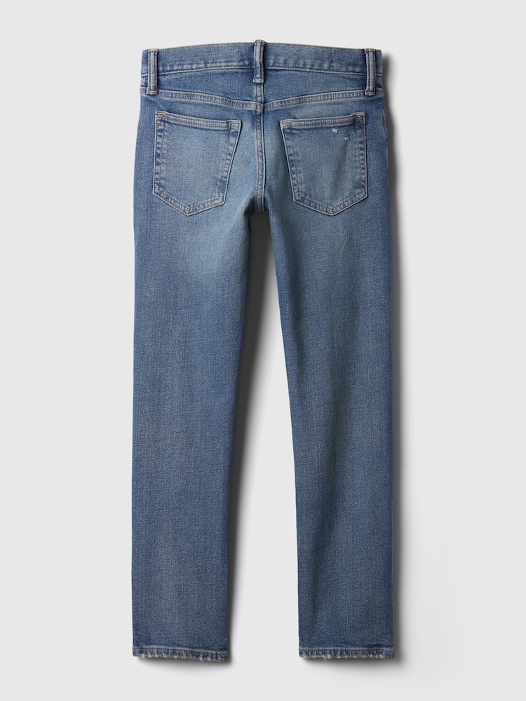 Gap Blue Ripped Slim Fit Jeans - Image 5 of 5