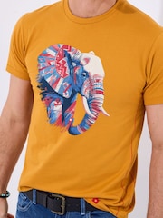 Joe Browns Elephant Print Graphic T-Shirt - صورة 3 من 5