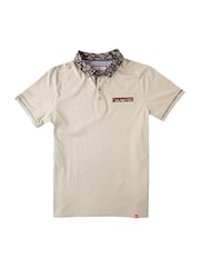 Joe Browns Floral Collared 100% Cotton Polo Shirt - صورة 6 من 6