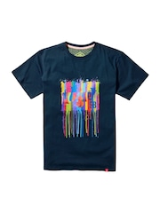 Joe Browns Drippy Jazz Graphic Print 100% Cotton T-Shirt - Imagen 5 de 5