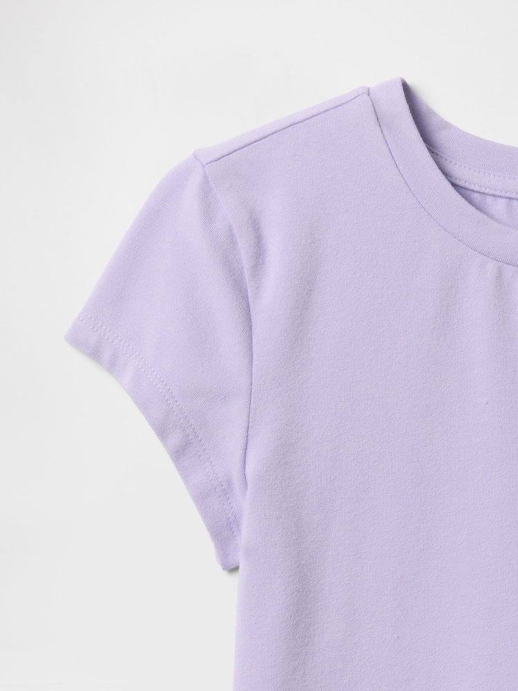 Morado - Camiseta de manga corta con cuello redondo de Gap (4-13 años) - Imagen 4 de 4 Morado - Camiseta de manga corta con cuello redondo de Gap (4-13 años) - Imagen 4 de 4