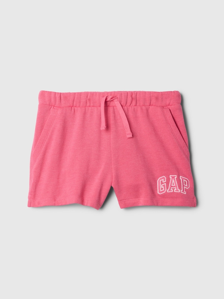 Gap Pink Logo Pull On Shorts (4-13yrs) - Image 1 of 3