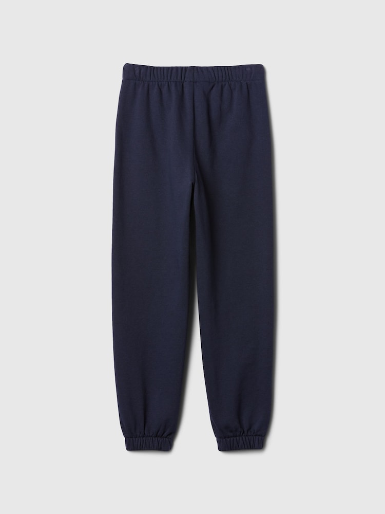 Gap Navy Blue Logo Fleece-Lined Joggers (4-13yrs) - Image 2 of 2