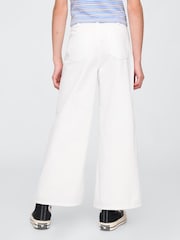 Gap Джинсы с высокой талией Stride Wide-Leg Ankle (5-13yrs) - Изображение 2 из 5