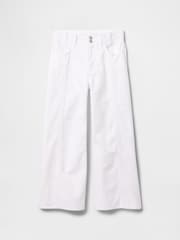 Gap Джинсы с высокой талией Stride Wide-Leg Ankle (5-13yrs) - Изображение 4 из 5