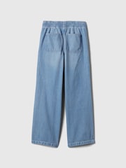 Gap jeans met wijde pijpen en hoge taille (4 - 13 jr) - Image 2 of 4