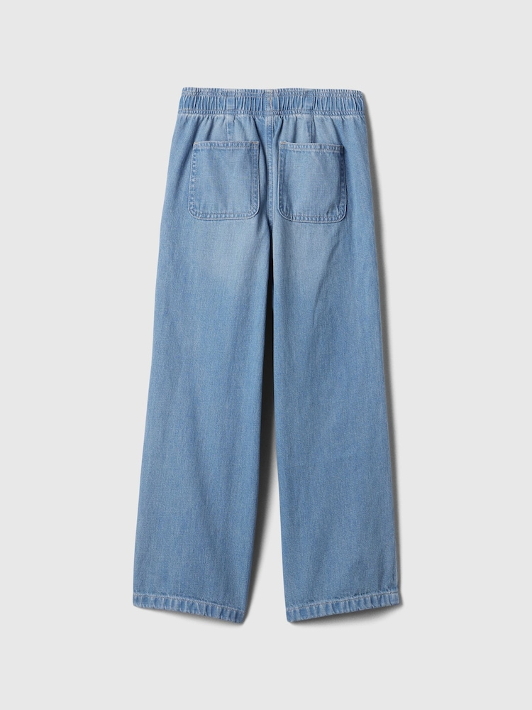 Gap – Jeans zum Hineinschlüpfen mit hoher Taille und weitem Bein (4–13 J.) - Bild 2 von 4 Gap – Jeans zum Hineinschlüpfen mit hoher Taille und weitem Bein (4–13 J.) - Bild 2 von 4