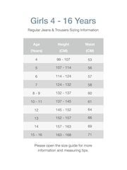 Gap jeans met wijde pijpen en hoge taille (4 - 13 jr) - Image 4 of 4