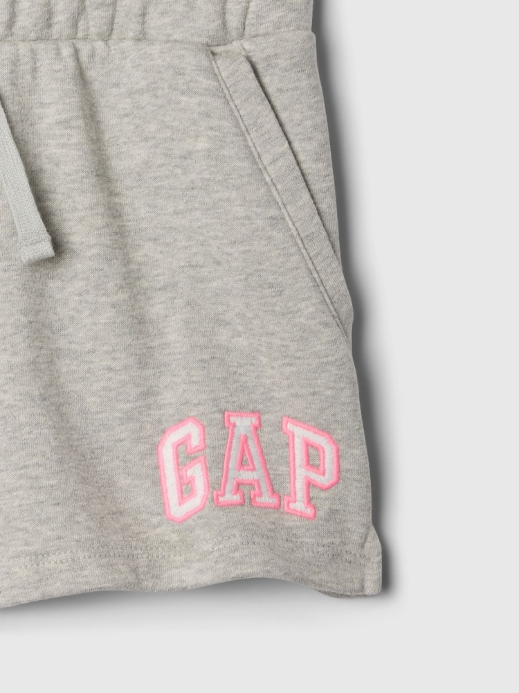 Gap Grey Logo Pull On Shorts (4-13yrs) - Image 3 of 3