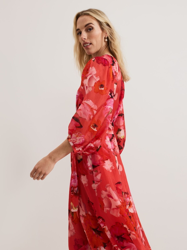 Phase Eight Pink Petite Federica Dress - Image 5 of 7
