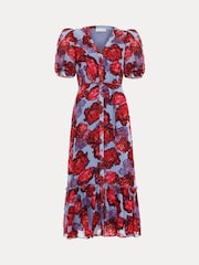 Phase Eight Black Francesca Midi Dress - Image 6 of 6