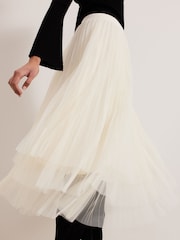 Phase Eight White Lila Tulle Skirt - Image 5 of 8