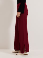 Phase Eight Red Lori Ribbed Trousers - Image 6 of 7