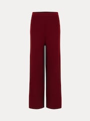 Phase Eight Red Lori Ribbed Trousers - Image 7 of 7