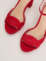 Phase Eight Pink Platform Sandals - Image 4 of 7