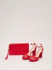 Phase Eight Pink Platform Sandals - Image 5 of 7