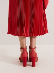 Phase Eight Pink Platform Sandals - Image 7 of 7
