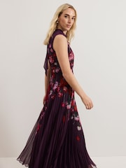 Phase Eight Black Petite Dahlia Dress - Image 7 of 7