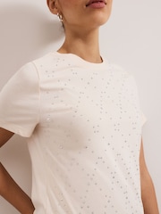 Phase Eight Jada Stud T-Shirt - Imagen 6 de 7