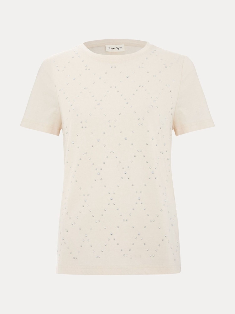 Phase Eight Jada Stud T-Shirt - Imagen 7 de 7