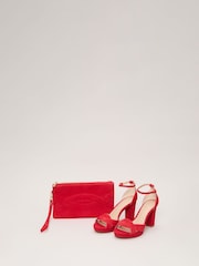 Phase Eight Pink Cross-Over Clutch Bag - Image 5 of 7