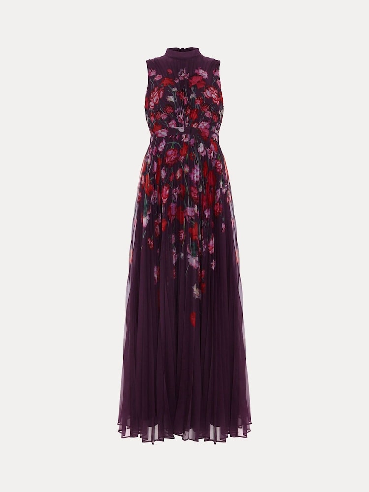 Phase Eight Black Dahlia Floral Dress - Image 7 of 7