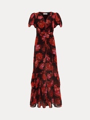 Phase Eight Black Petite Amaris Dress - Image 6 of 6