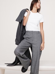 Blanco - Camiseta entallada refinada de Banana Republic - Imagen 1 de 4