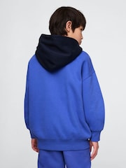 Gap Blue Vintage Soft Logo Hoodie (4-13yrs) - Image 2 of 5