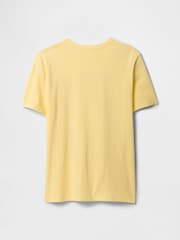 Gap Yellow Logo Short Sleeve Crew Neck Graphic T-Shirt (4-13yrs) - Image 2 of 3