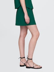 Gap Green 100% Cotton Crinkle Gauze Easy Shorts - Image 5 of 8