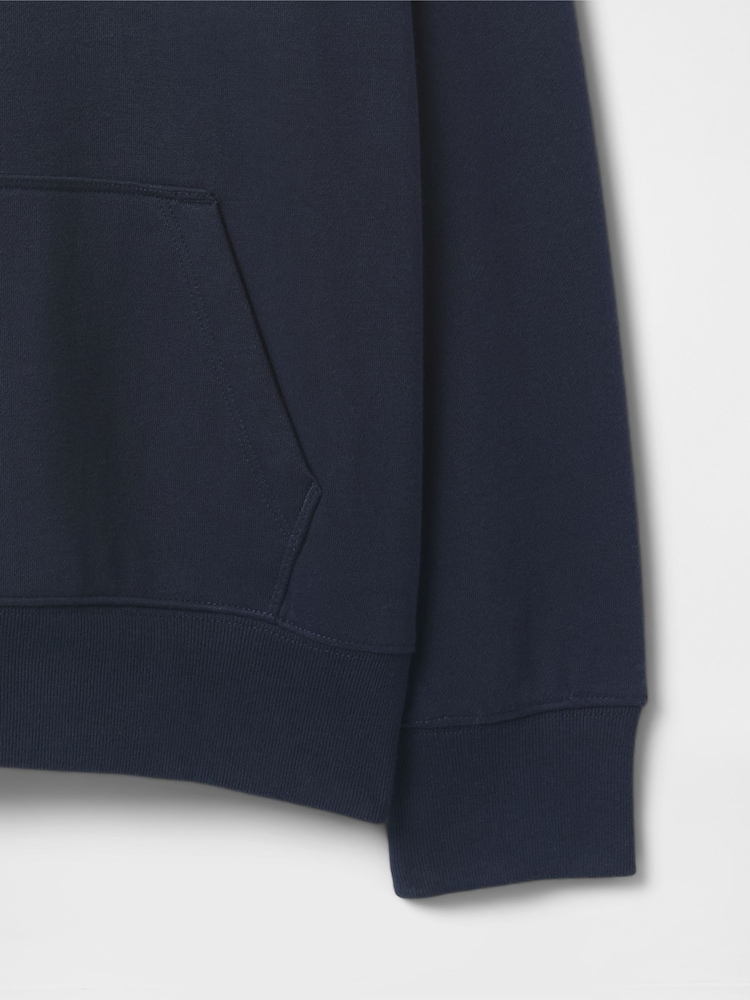 Gap Navy Blue Los Angeles Vintage Fleece-Lined Hoodie (4-13yrs) - Image 4 of 4