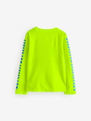 Желтый - Gap Long Sleeve Swim Rash Guard (4-13yrs) - Изображение 2 из 5