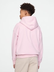 Gap Pink New York Vintage Fleece-Lined Hoodie (4-13yrs) - Image 2 of 4