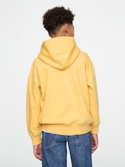 Gap Yellow San Francisco Vintage Fleece-Lined Hoodie (4-13yrs) - Image 2 of 3