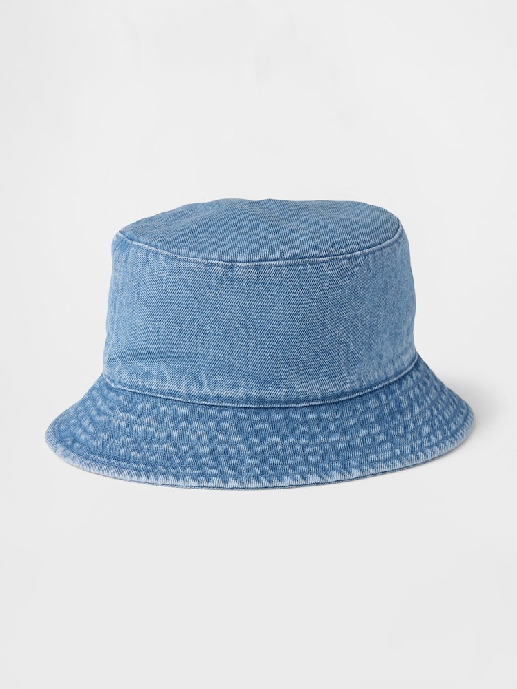 Gap Blue Kids Denim Bucket Hat (4-10yrs) - Image 1 of 1