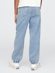 Gap Navy Blue Knit Pull On Jeans (4-13yrs) - Image 2 of 5