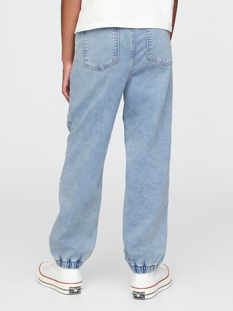 Gap Navy Blue Knit Pull On Jeans (4-13yrs) - Image 2 of 5